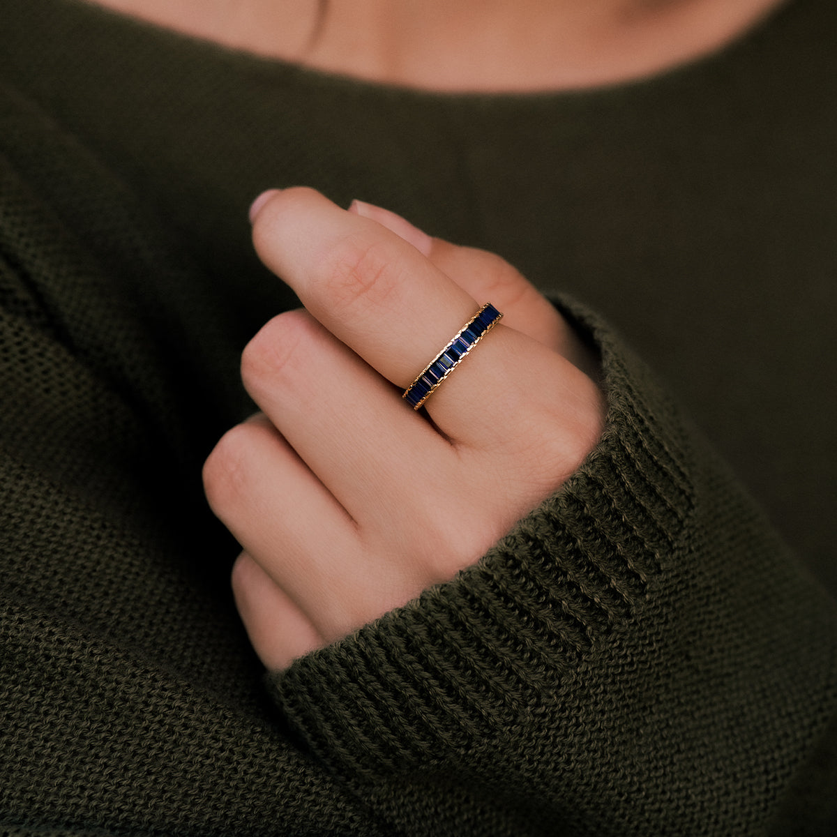 Bague Éternelle de Naissance en Or