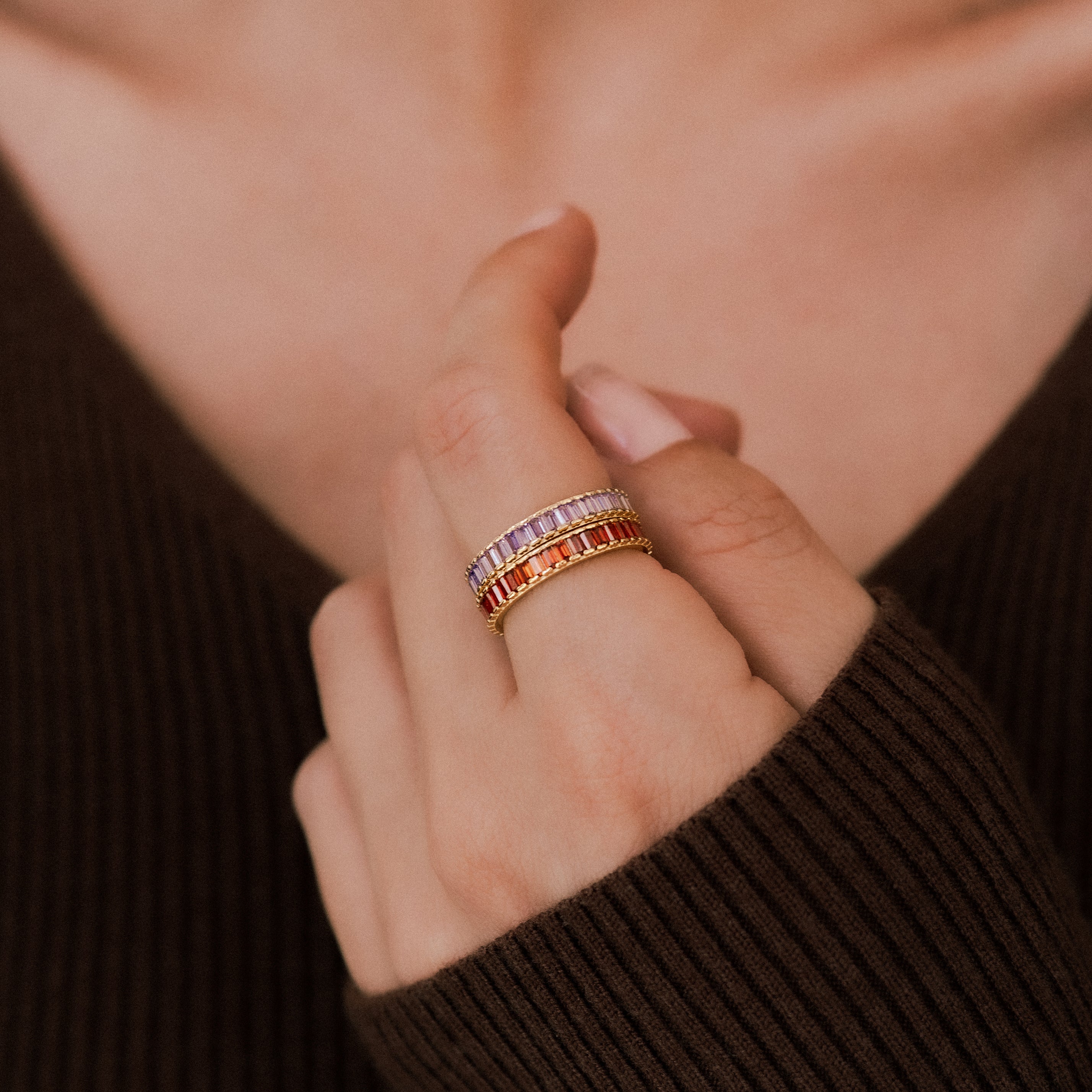 Bague Éternelle de Naissance en Or
