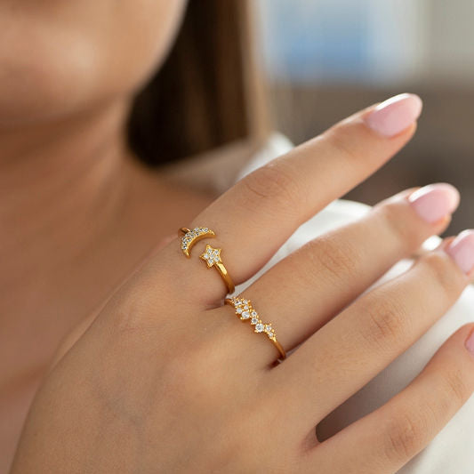 Bague Étoile Astrid en Or