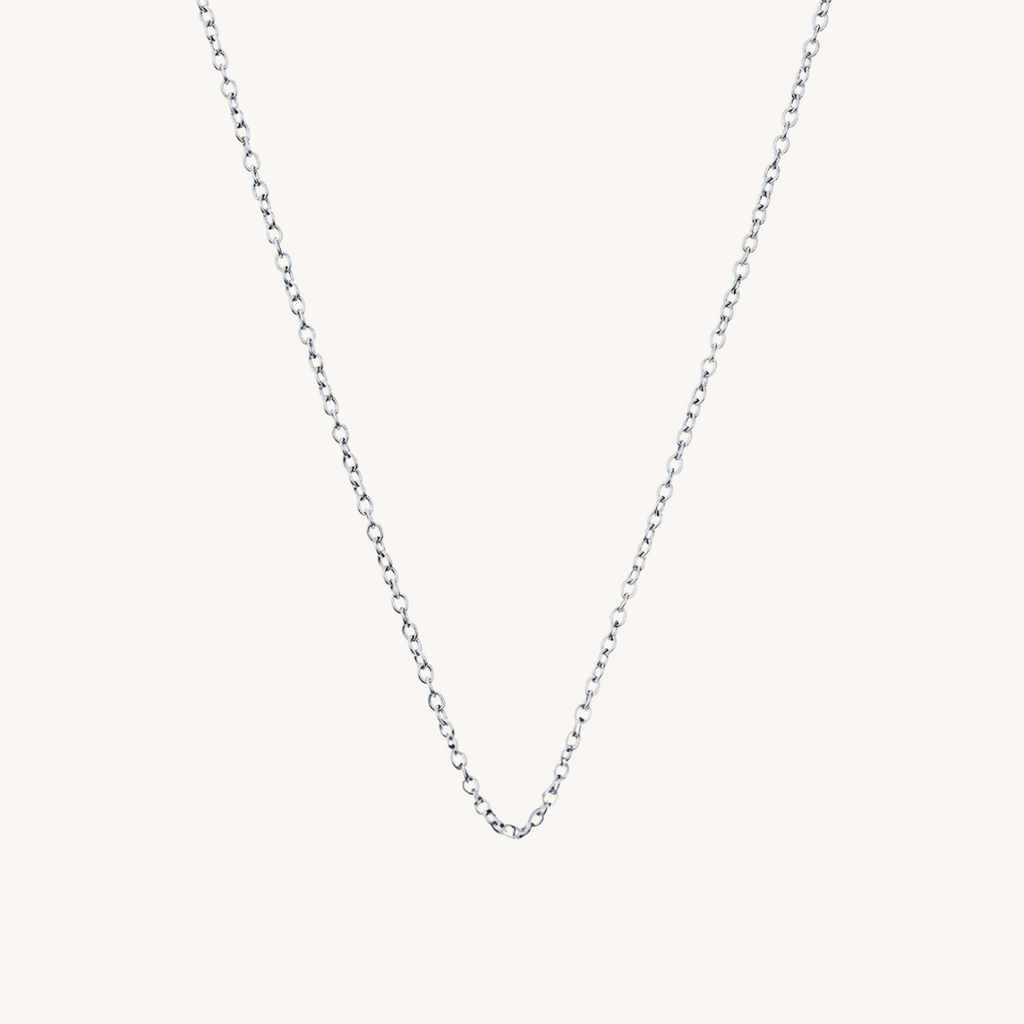 Chaîne Câble en Argent