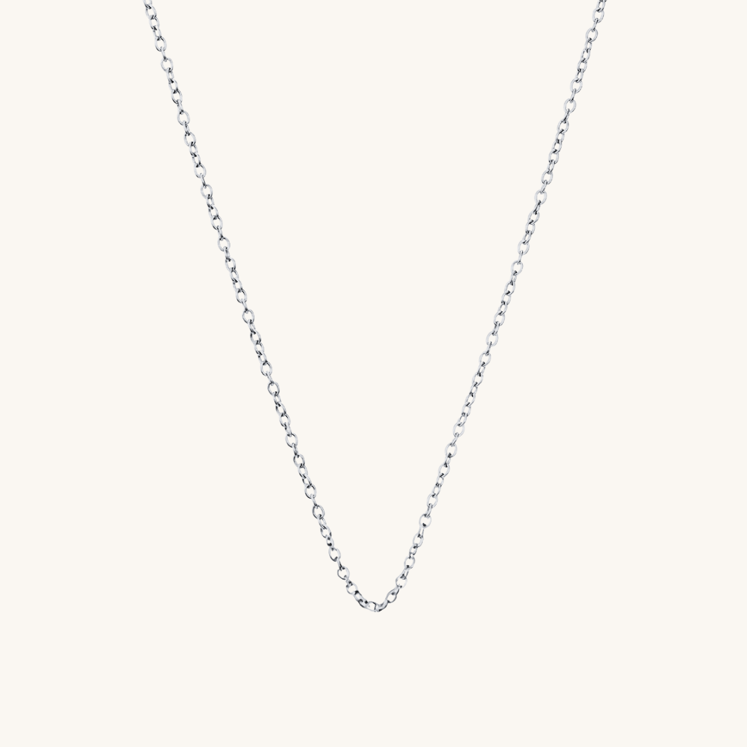 Chaîne Câble en Argent
