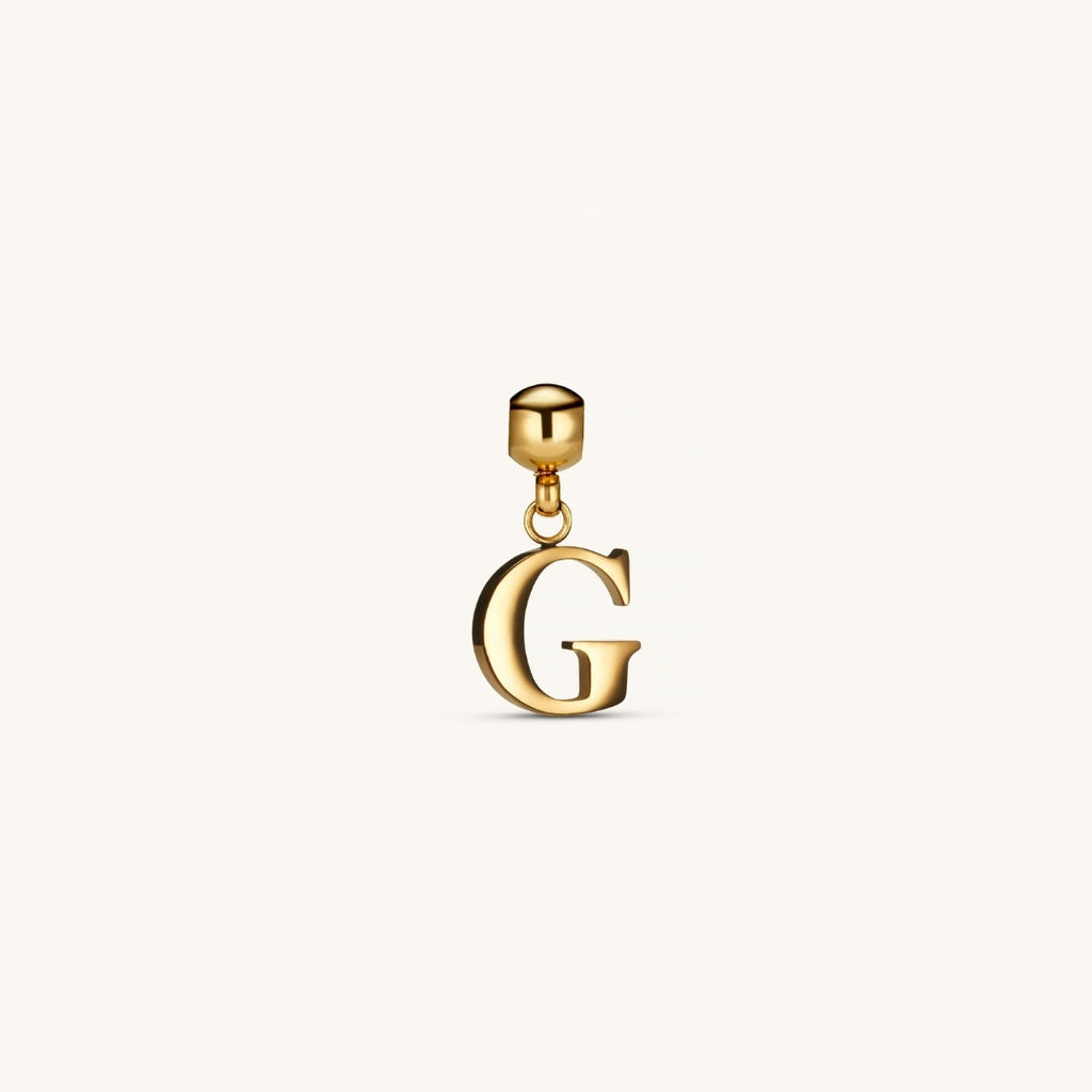 Pendentif Initiale G Classique en Or
