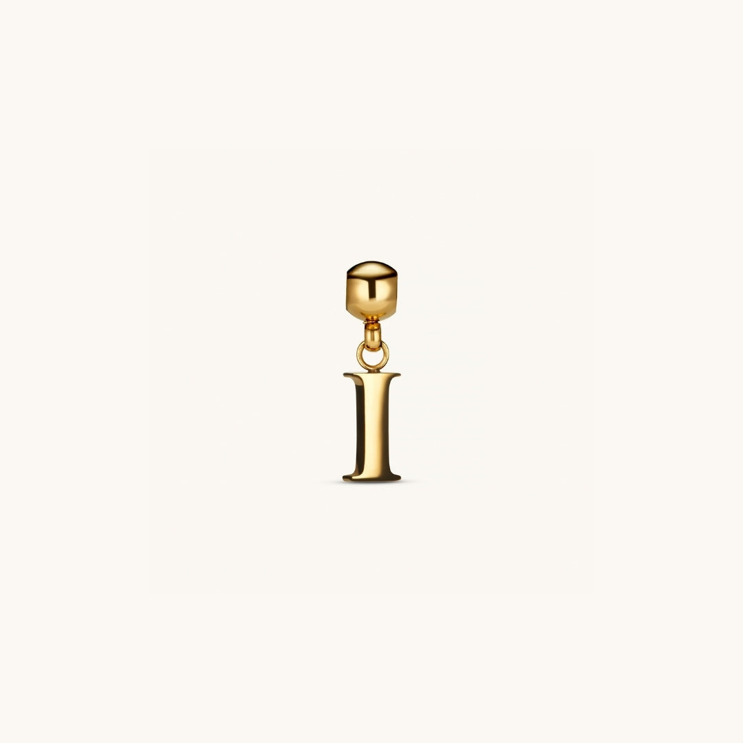 Pendentif Initiale I Classique en Or