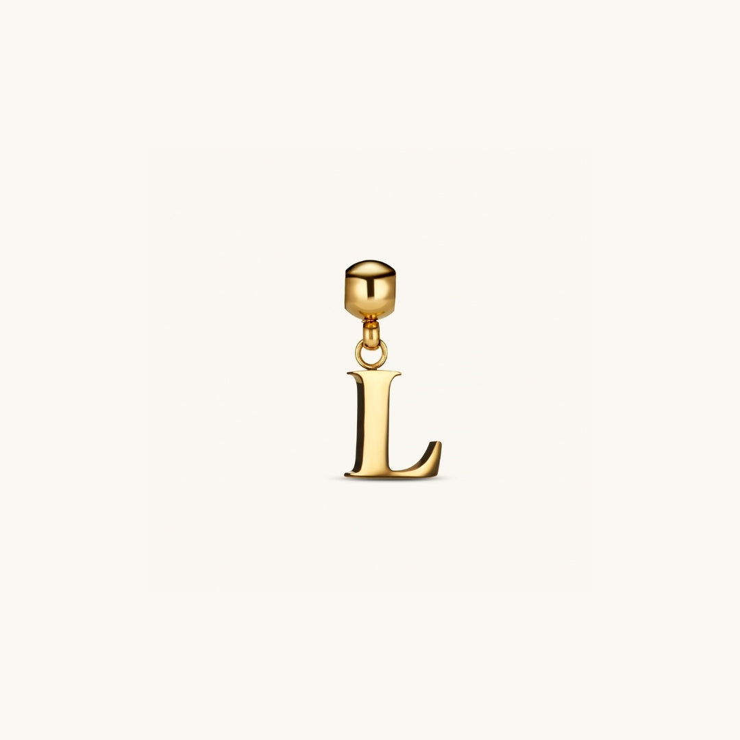 Pendentif Initiale L Classique en Or