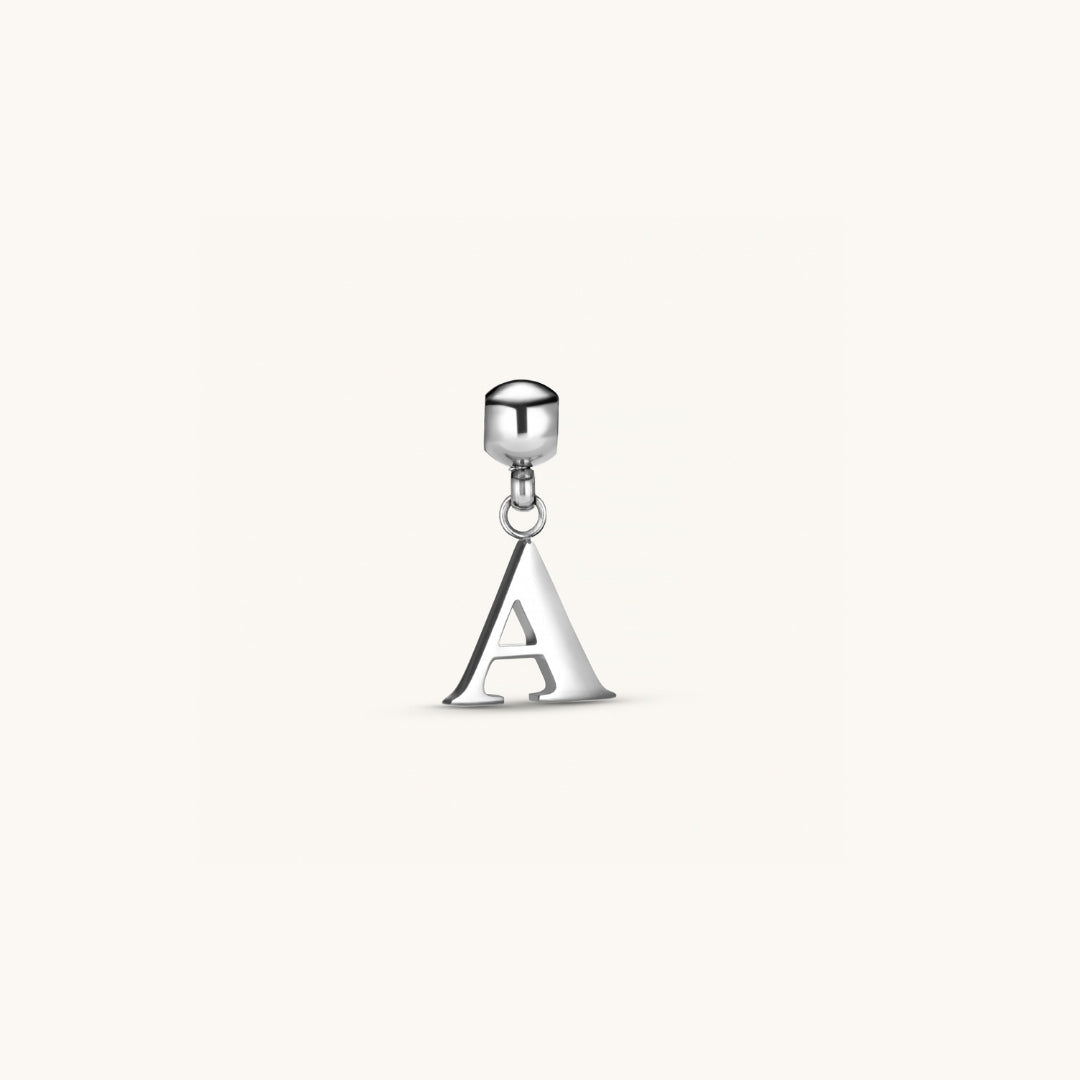 Pendentif Initiale A Classique en Argent