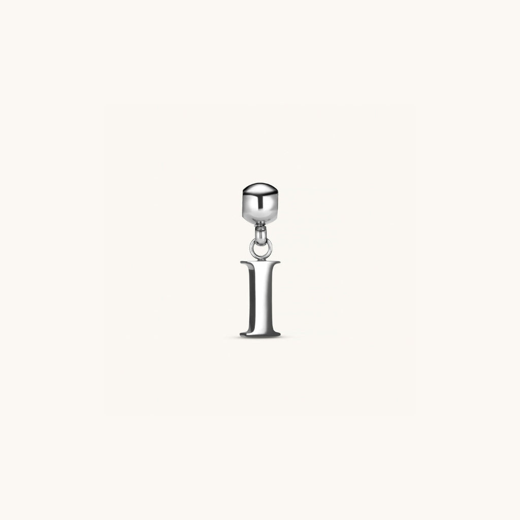 Pendentif Initiale I Classique en Argent