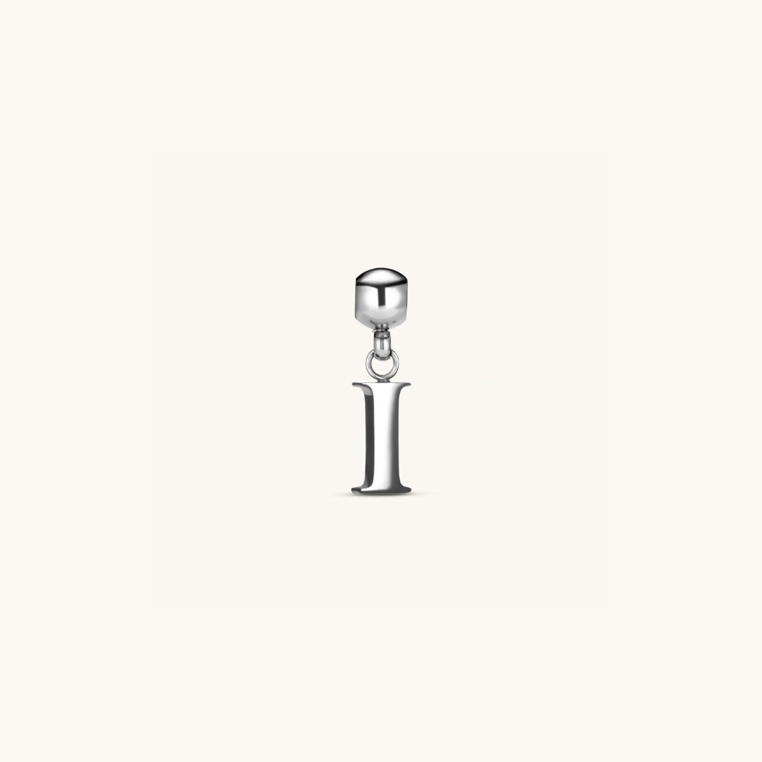 Pendentif Initiale I Classique en Argent