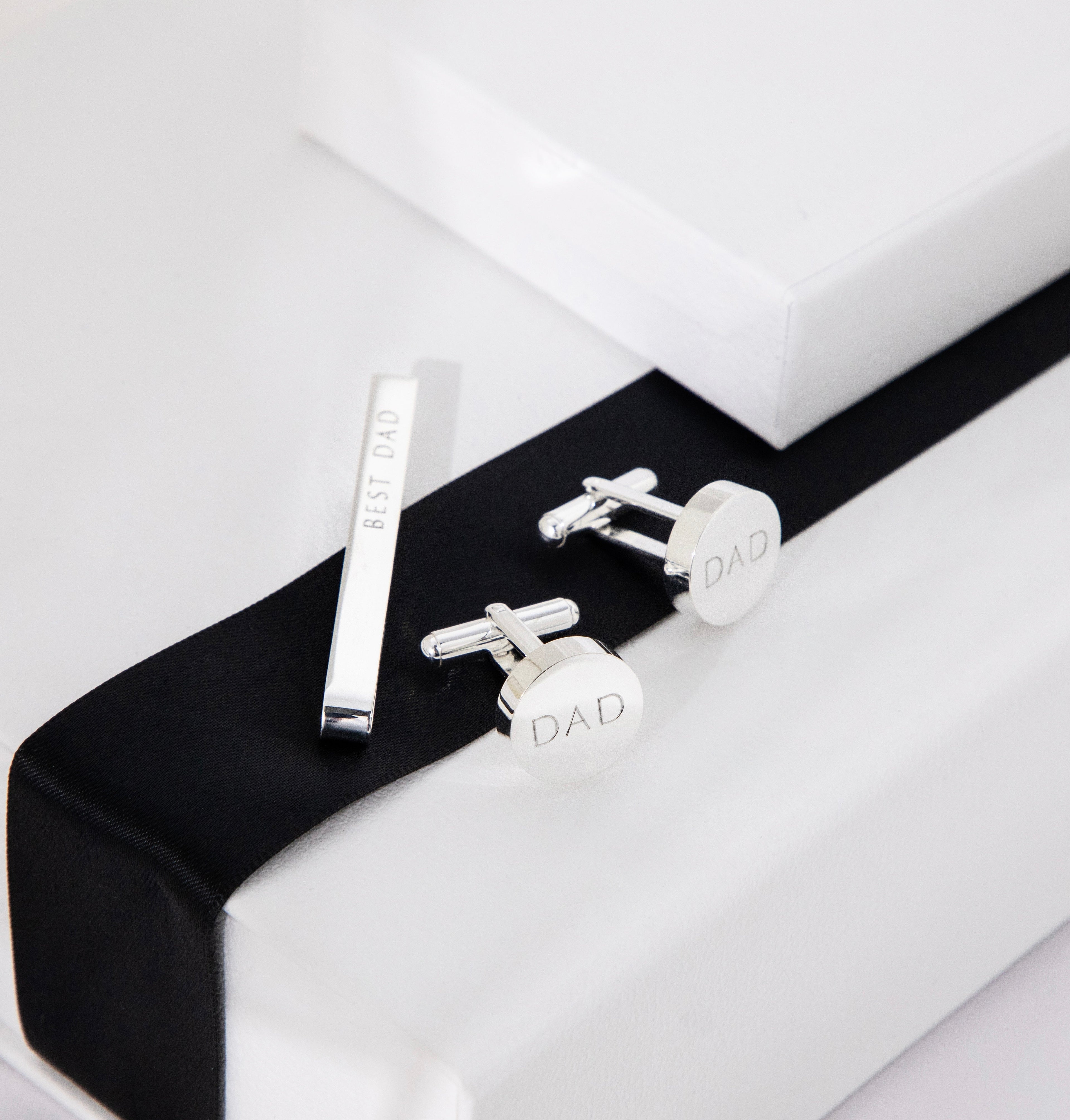 Épingle de Cravate Personnalisée en Argent
