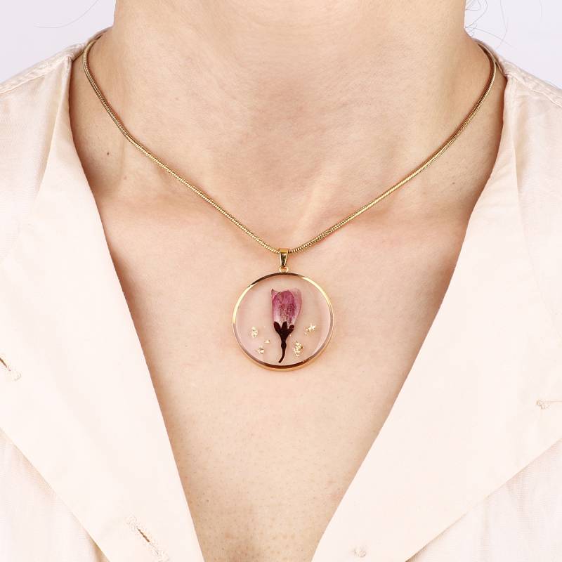 Florale Essenz Halskette