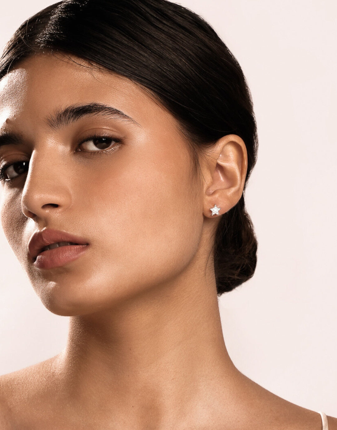 Puces d’Oreilles Étoile Astrid en Argent