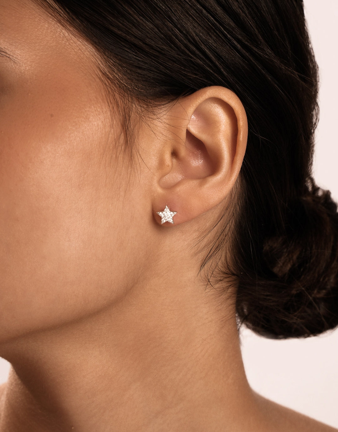 Puces d’Oreilles Étoile Astrid en Or