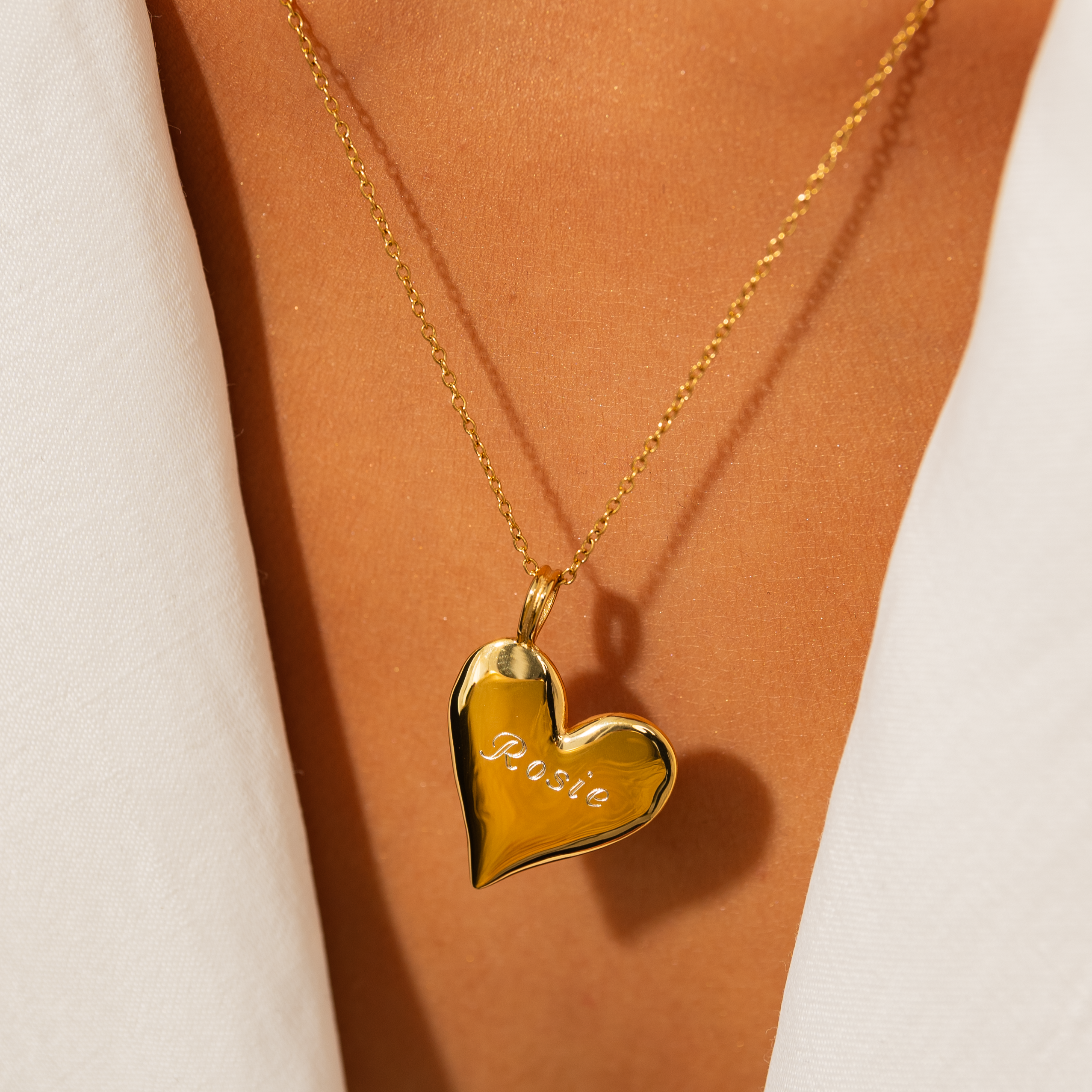 Collier Pendentif Amore en Or