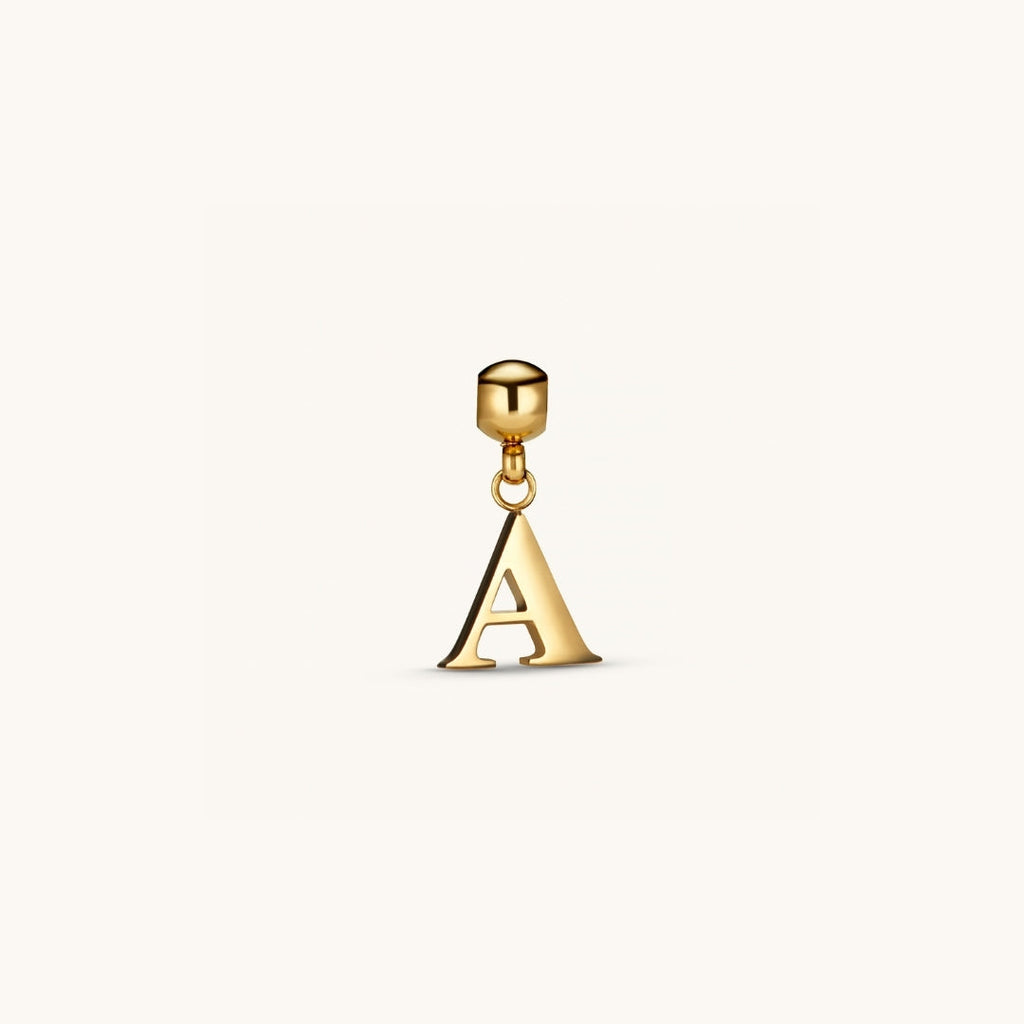 Pendentif Initiale A Classique en Or