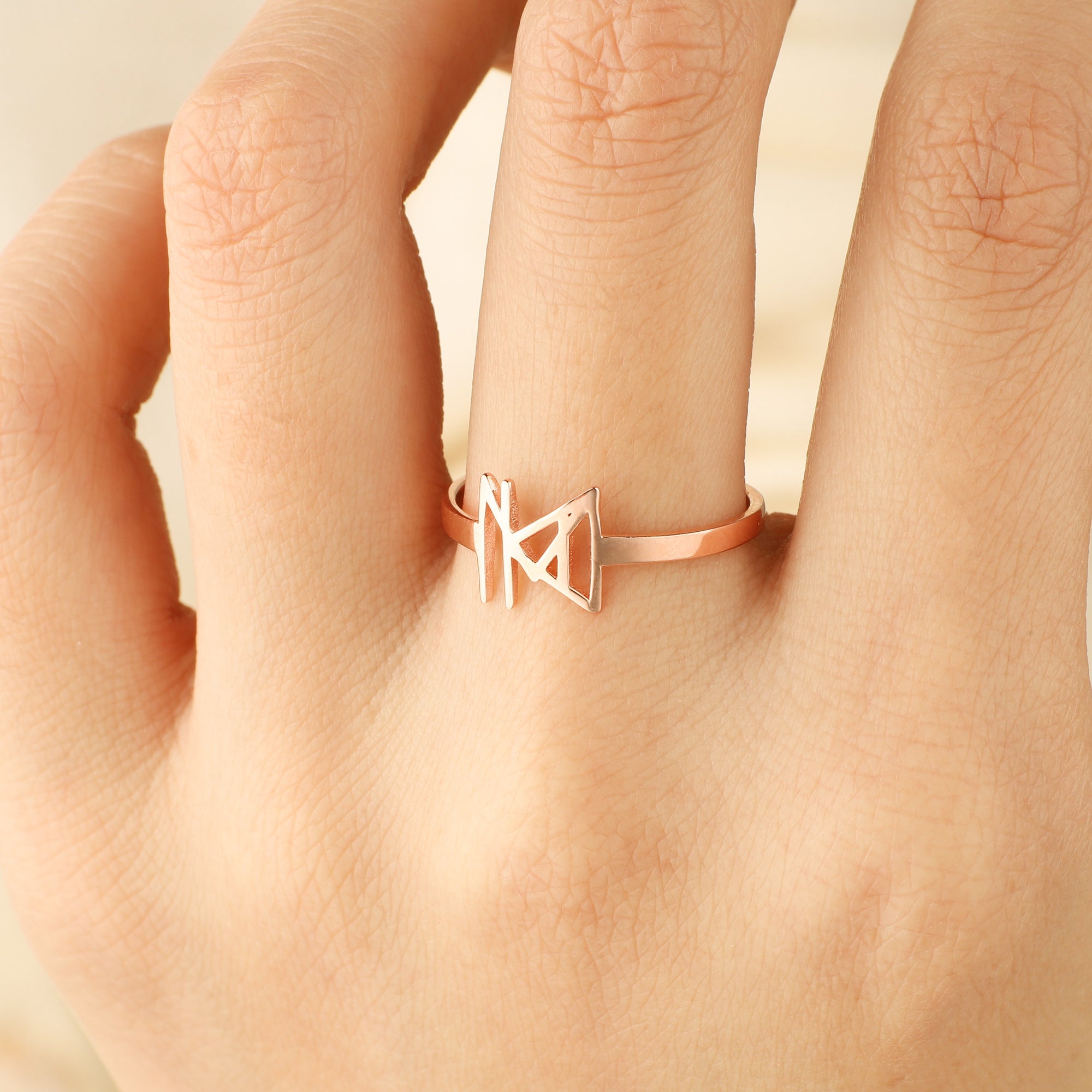 Bague Monogramme