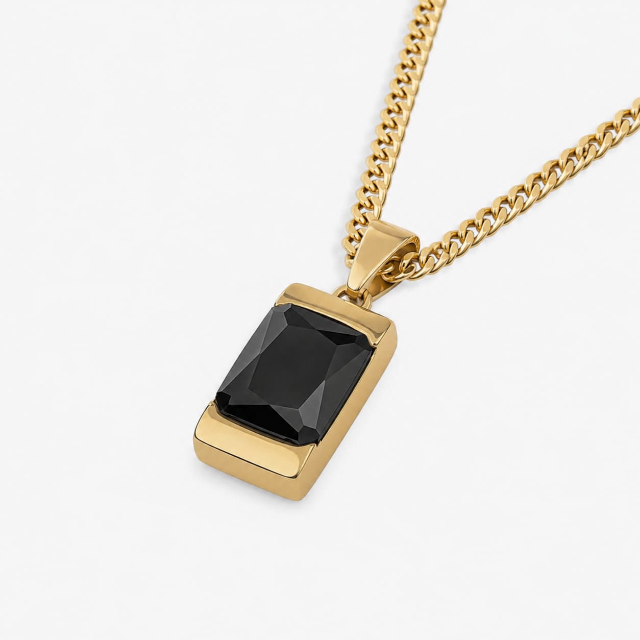 Apollo Black | Collier Iconique Avec Pierre Homme
