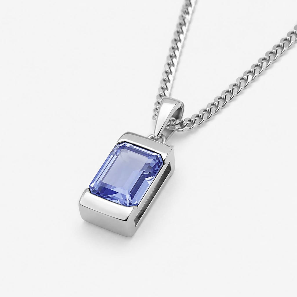 Apollo Blue | Collier Iconique Avec Pierre Homme