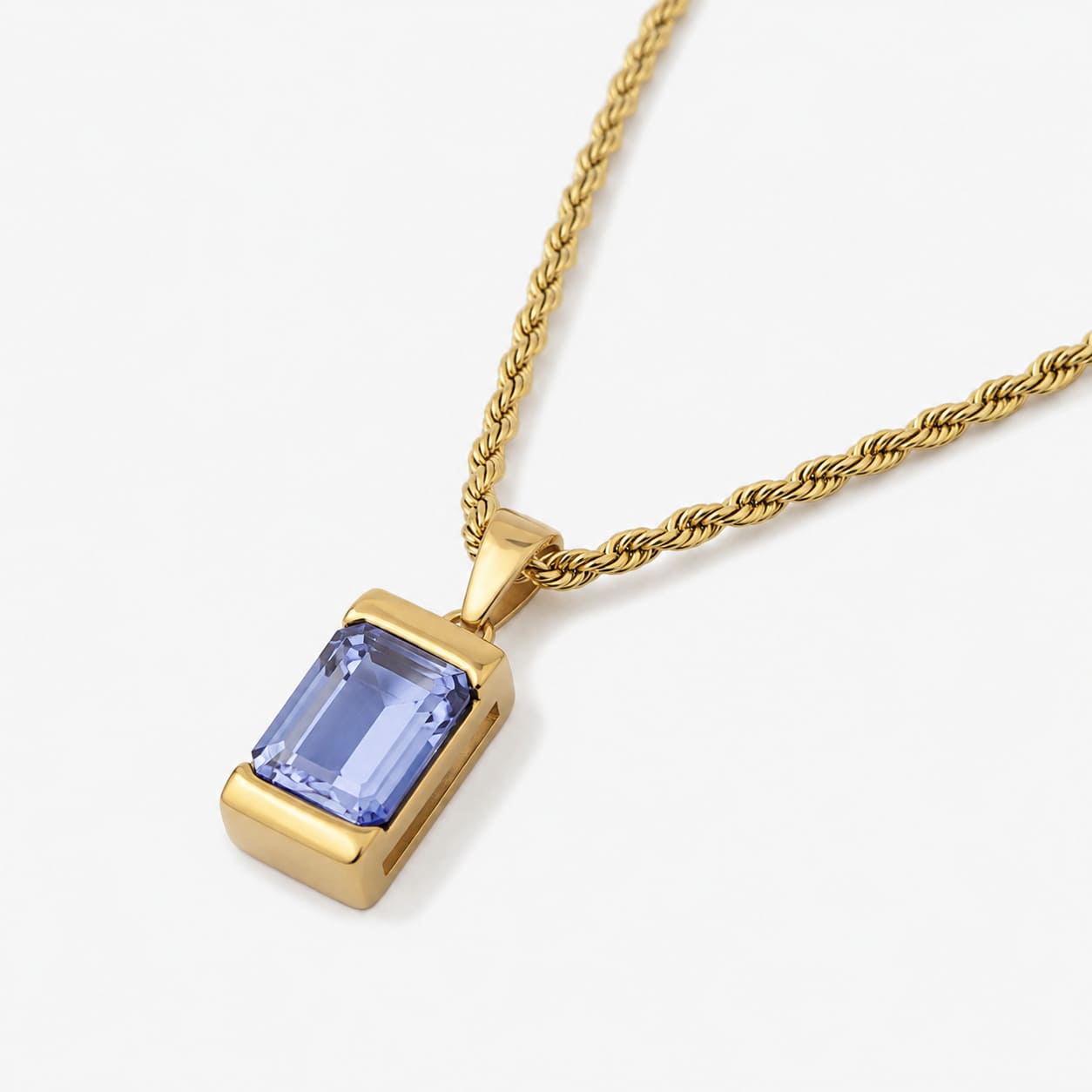 Apollo Blue | Collier Iconique Avec Pierre Homme