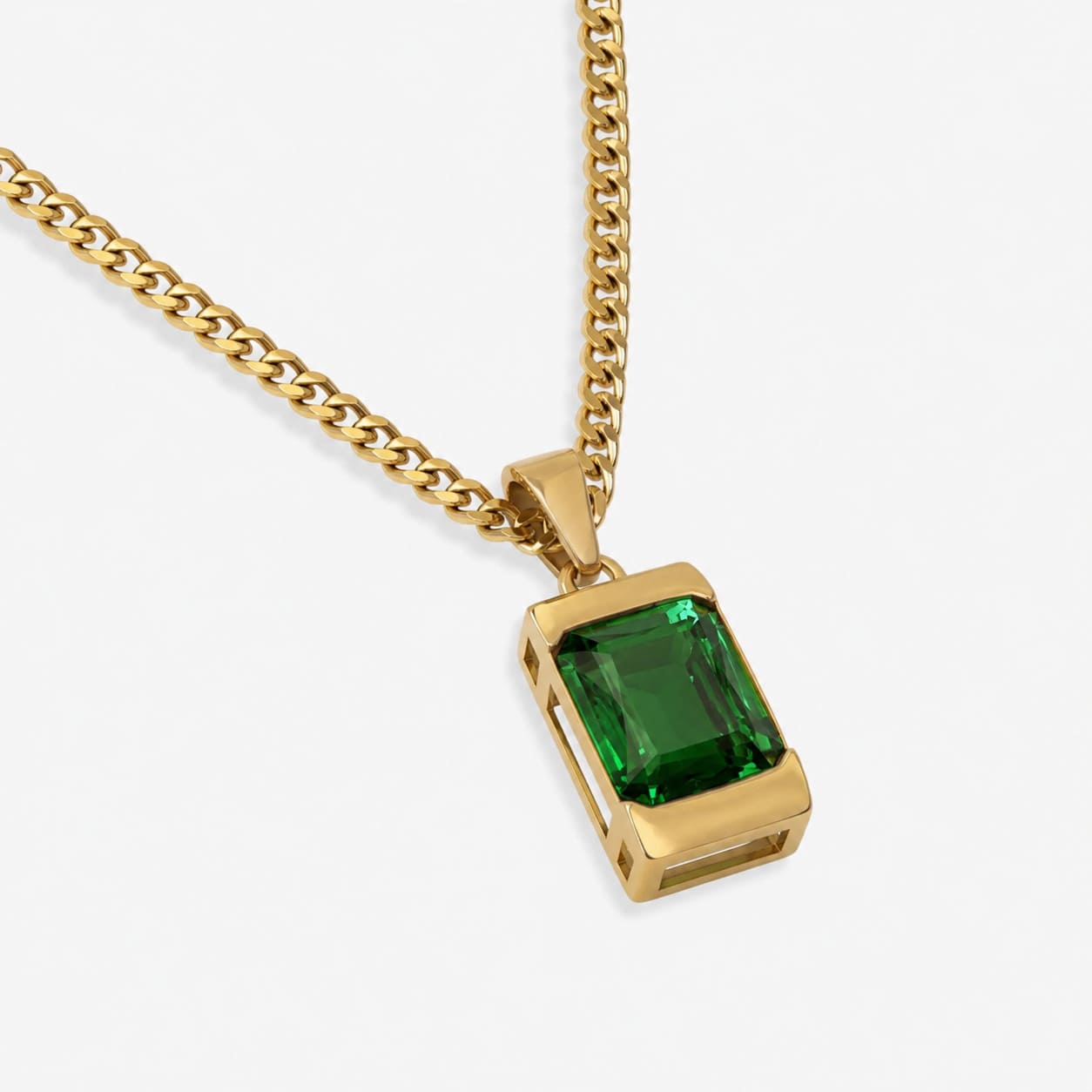 Apollo Green | Collier Iconique Avec Pierre Homme