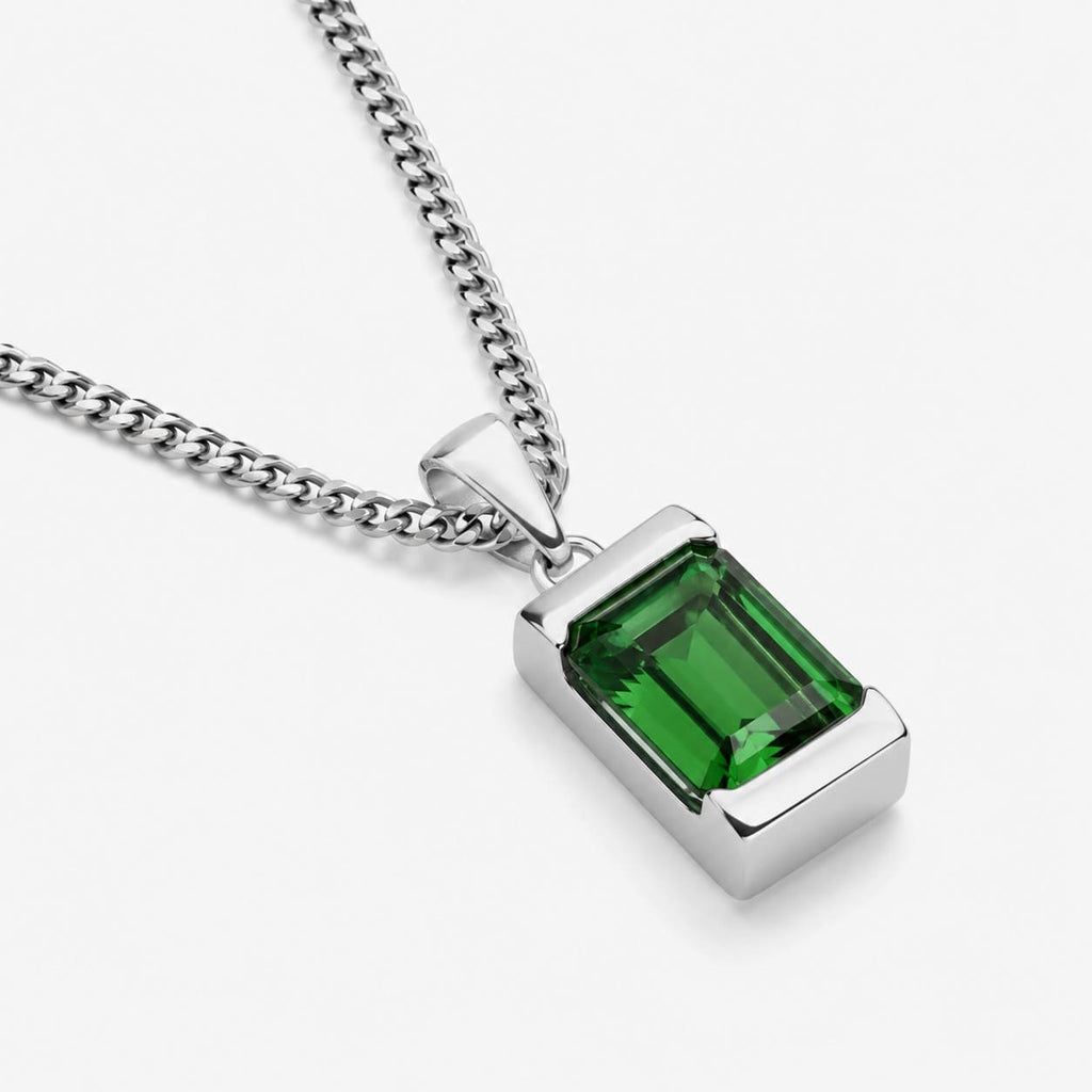 Apollo Green | Collier Iconique Avec Pierre Homme