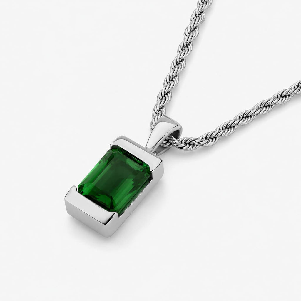 Apollo Green | Collier Iconique Avec Pierre Homme