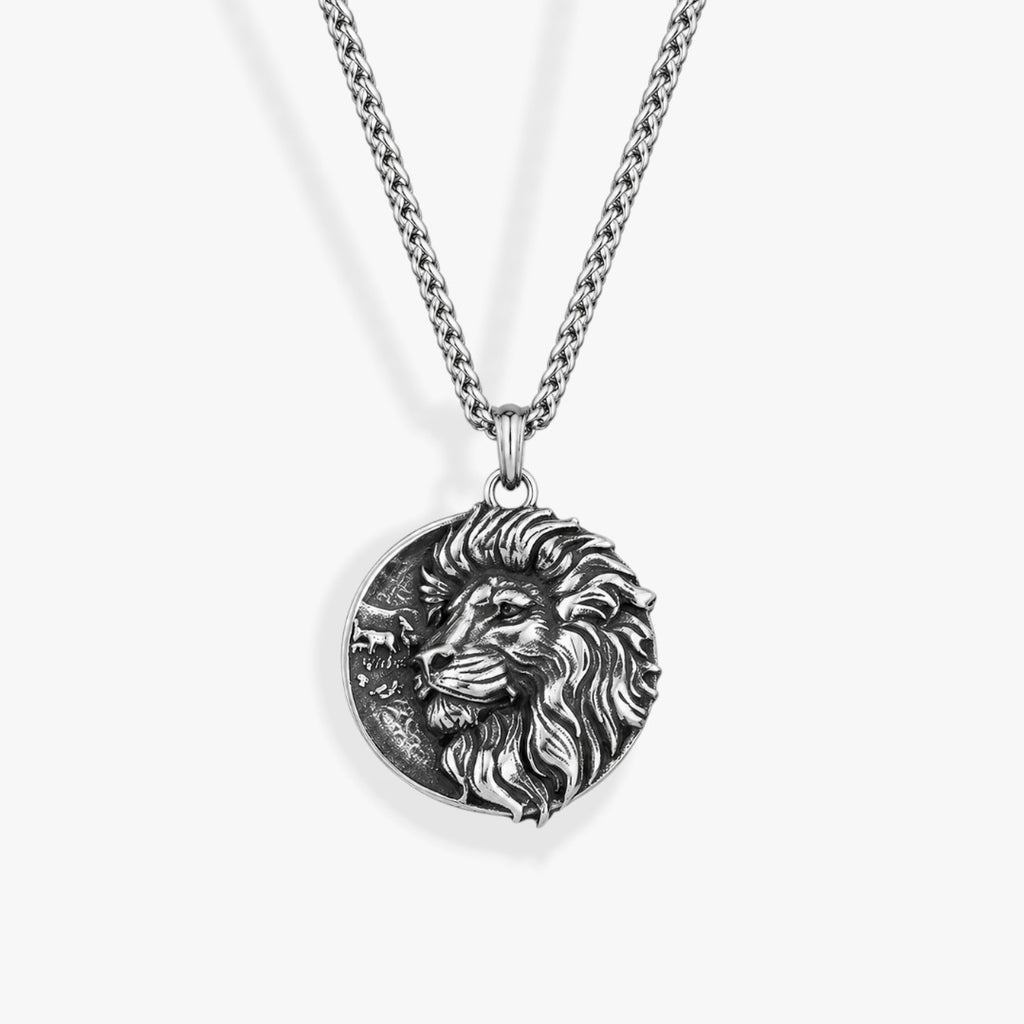 Alpha | Men's Lion Pendant Necklace
