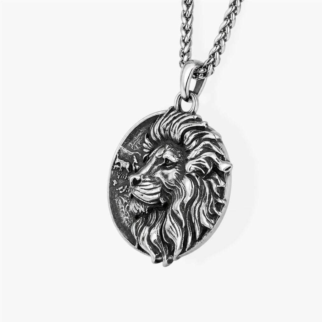 Alpha | Men's Lion Pendant Necklace