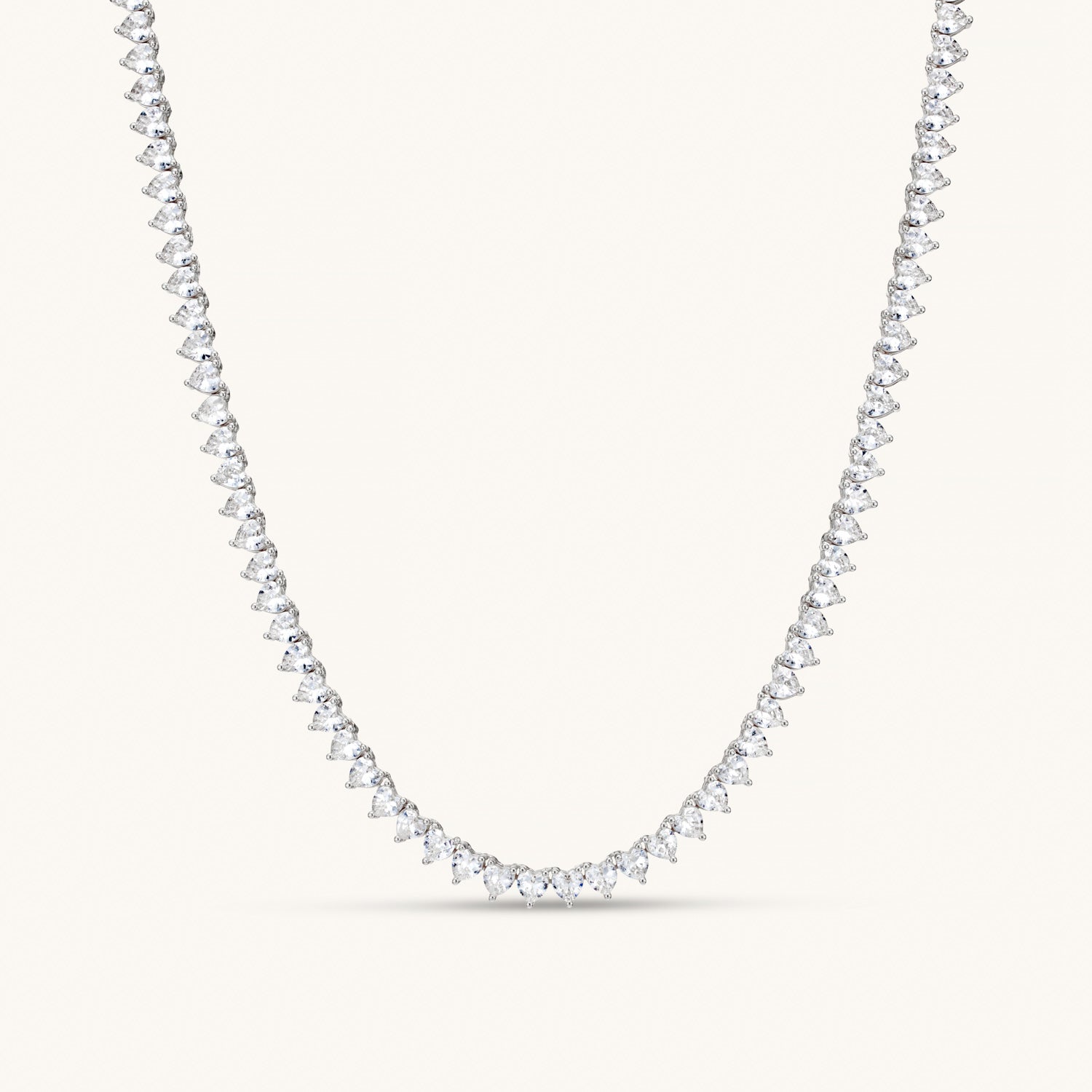 Collier Tennis Amore en Argent