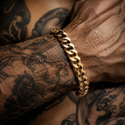 Apex | Bracciale Uomo Catena Cuban 9mm