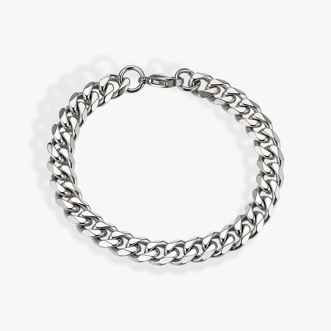 Apex | Bracelet Chaîne Cuban 9mm Homme