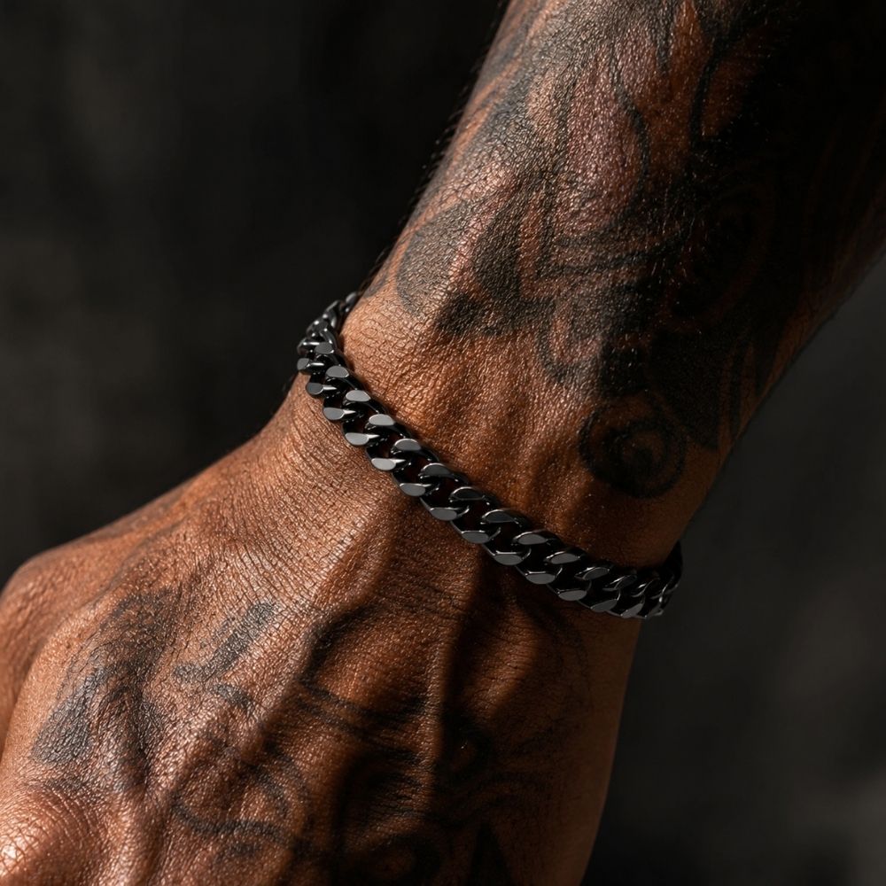 Apex | Pulsera Cadena Cuban 9mm Hombre