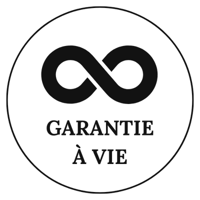 Badge garantie à vie Charles René