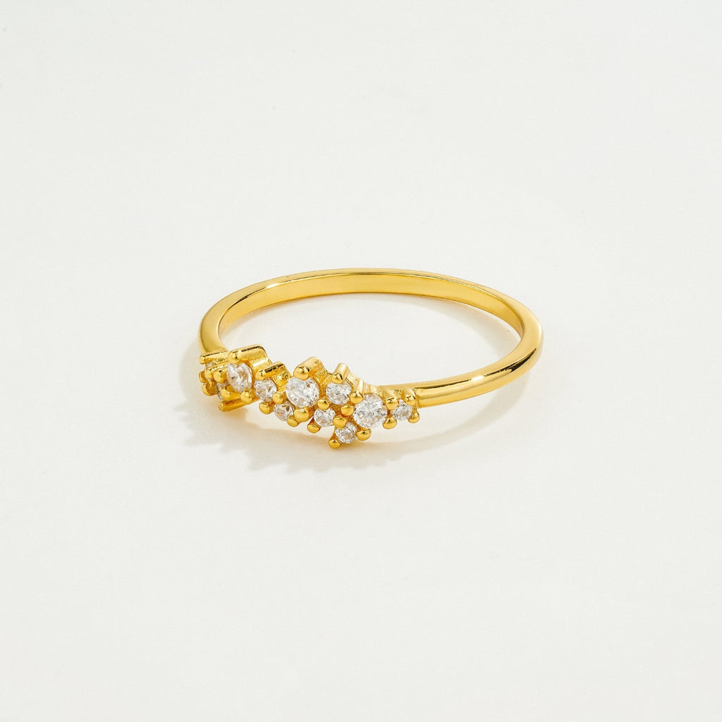 Bague Bijou en Cristal en Or