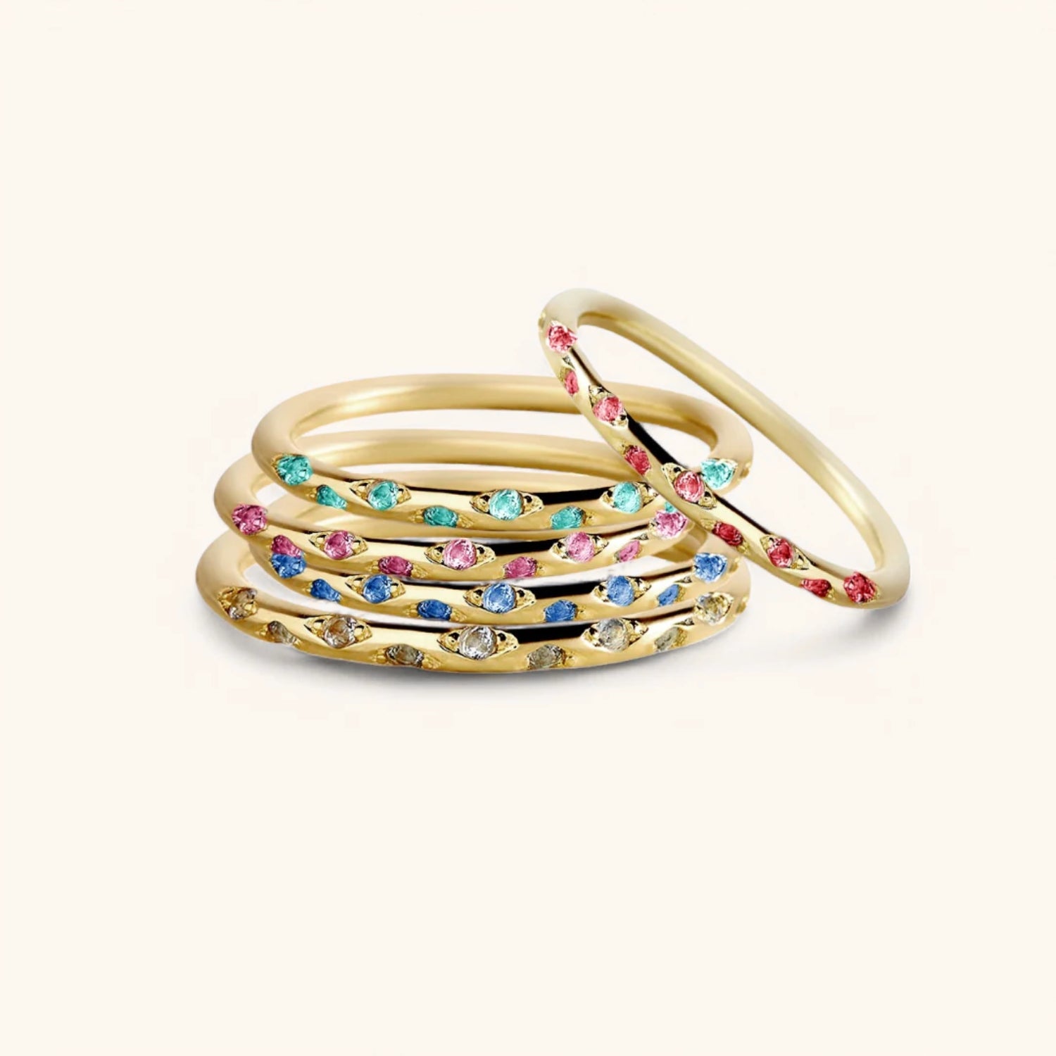 Bague Constellation Pierre de Naissance en Or