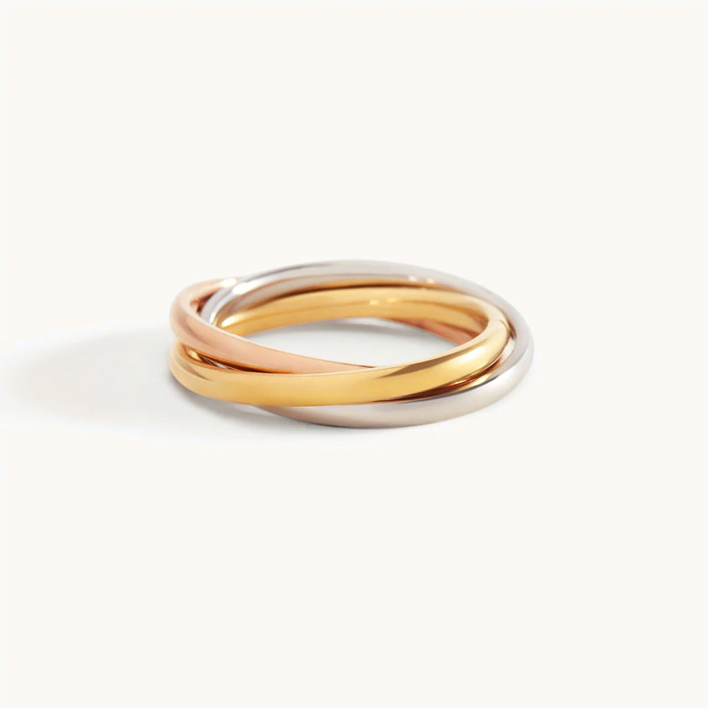 Intertwined Anti-Stress Ring