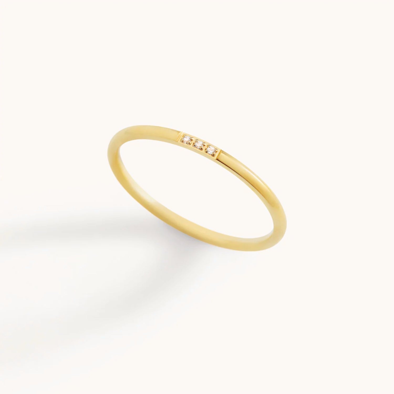 Bague Fine Éclat Subtil en Or