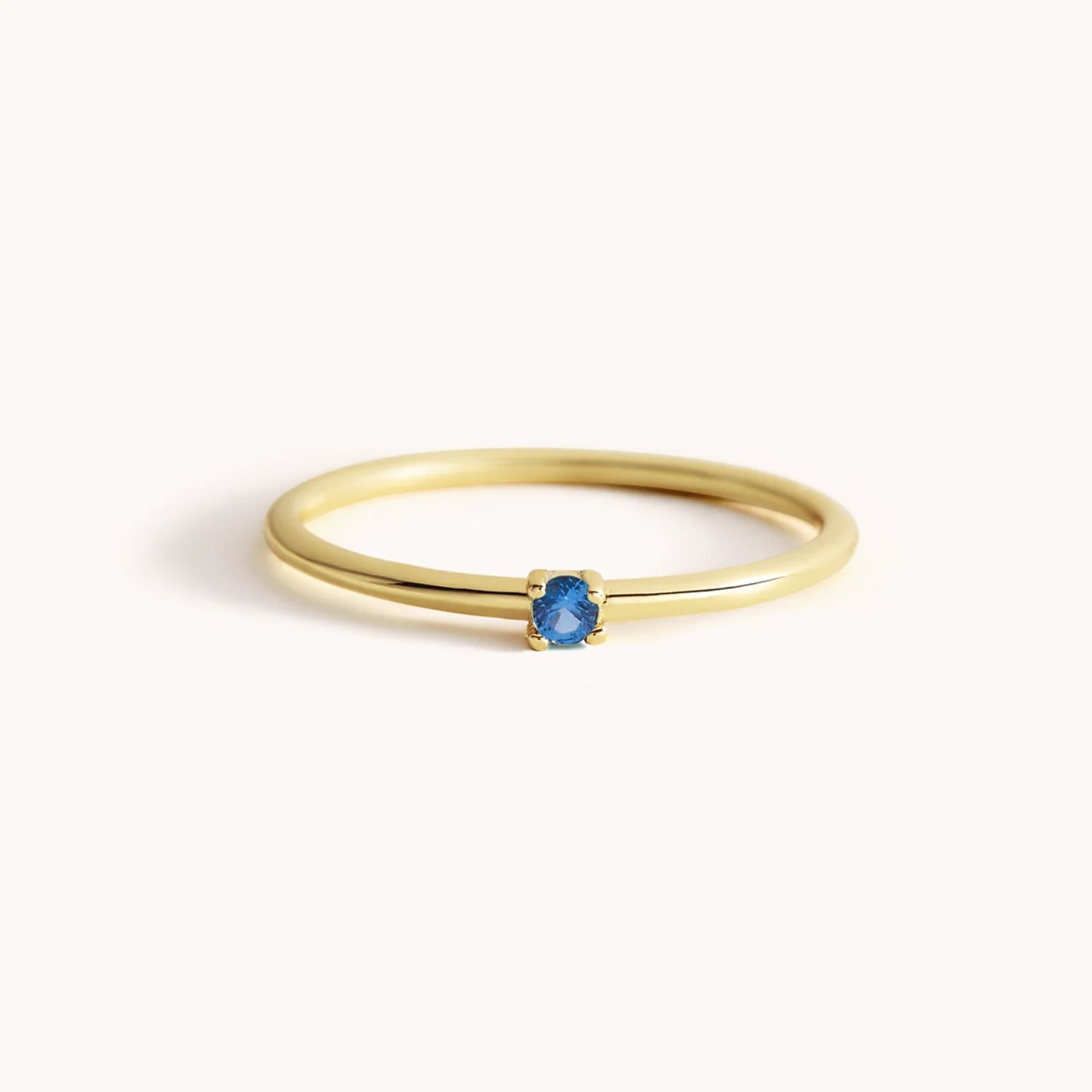 Bague Fine Pierre de Naissance en Or