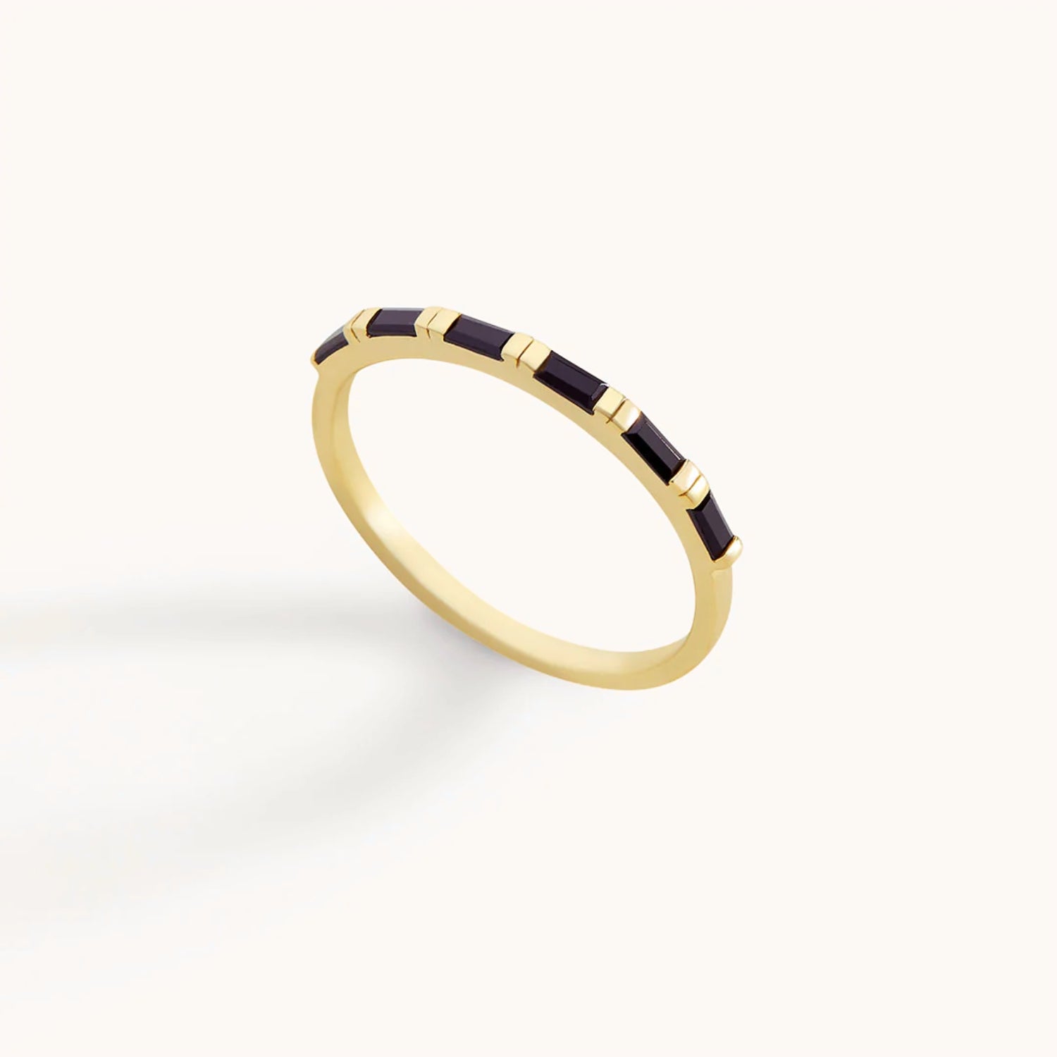 Bague Ligne d’Éclats en Or