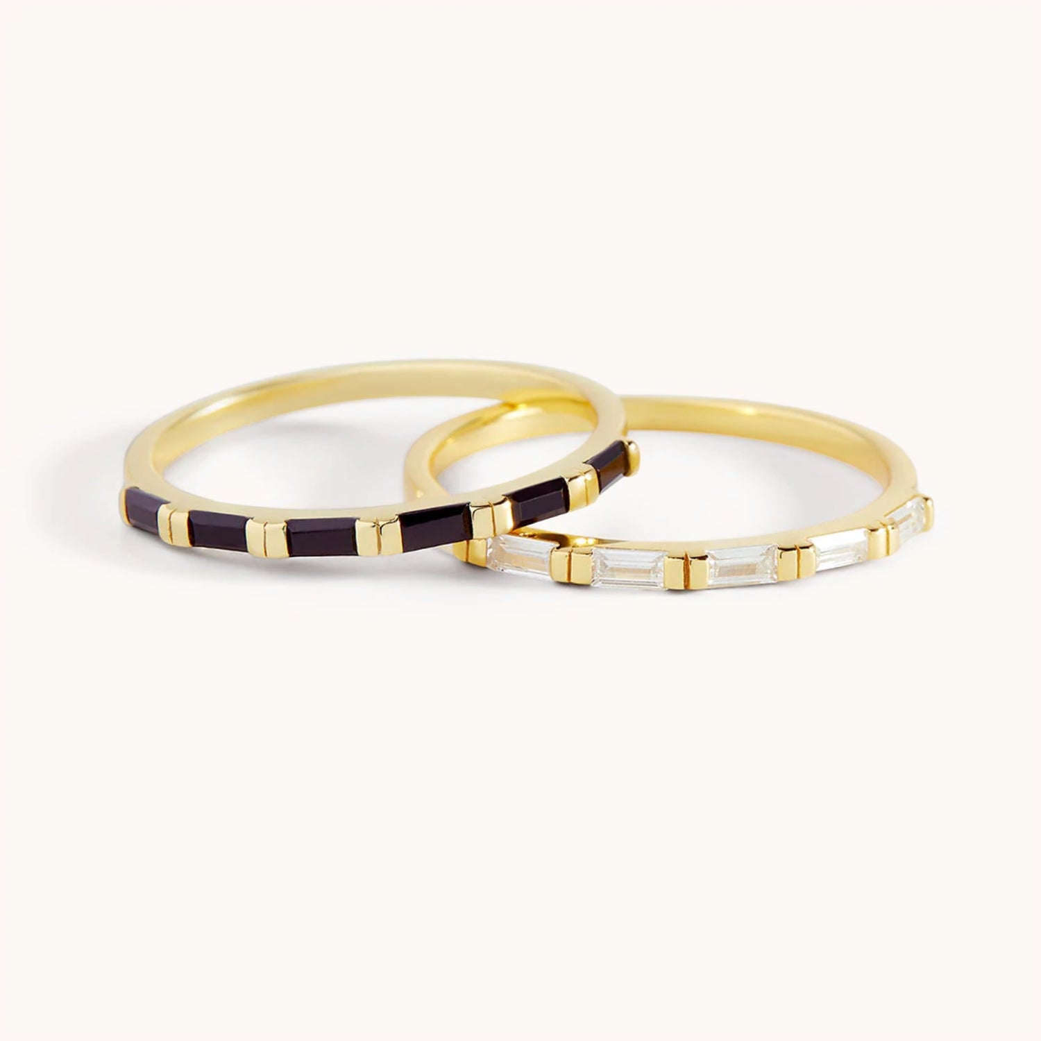Bague Ligne d’Éclats en Or