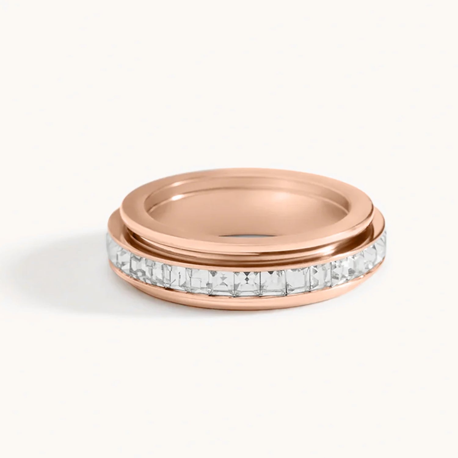 Bague Tournante Cristal