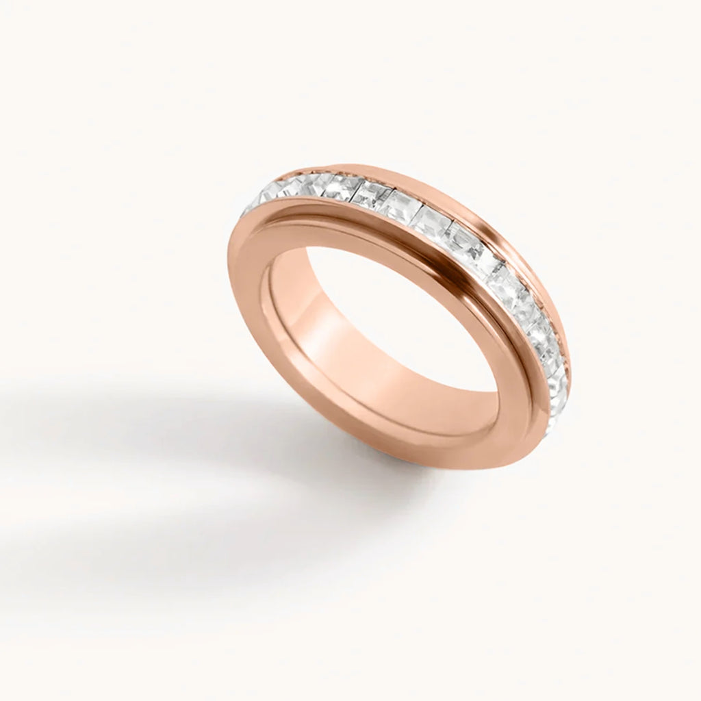 Bague Tournante Cristal