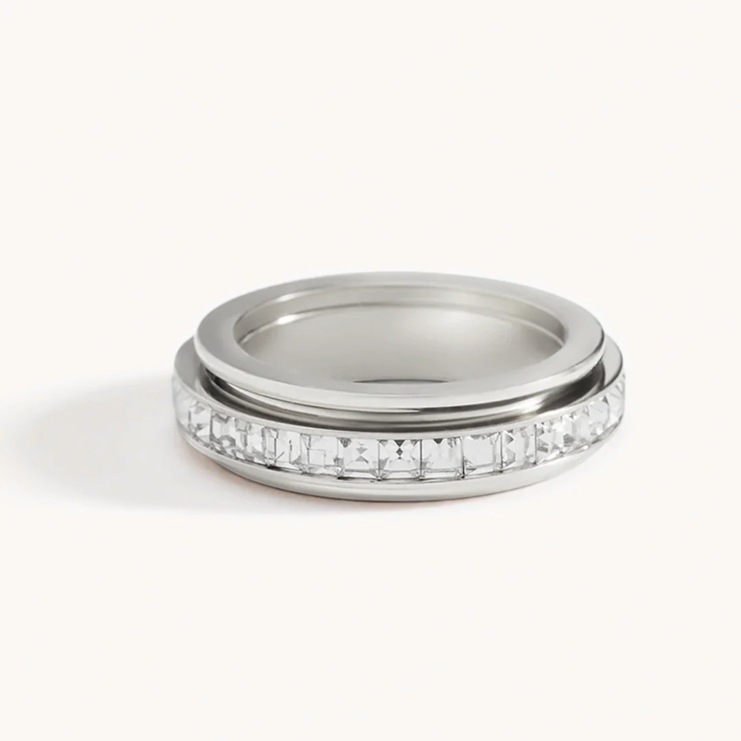 Bague Tournante Cristal