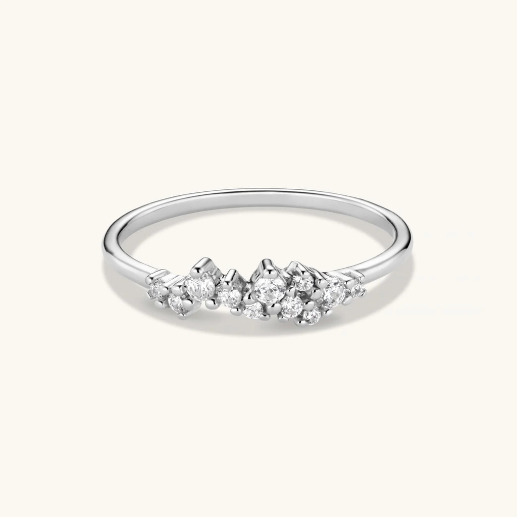 Bague Bijou en Cristal en Argent