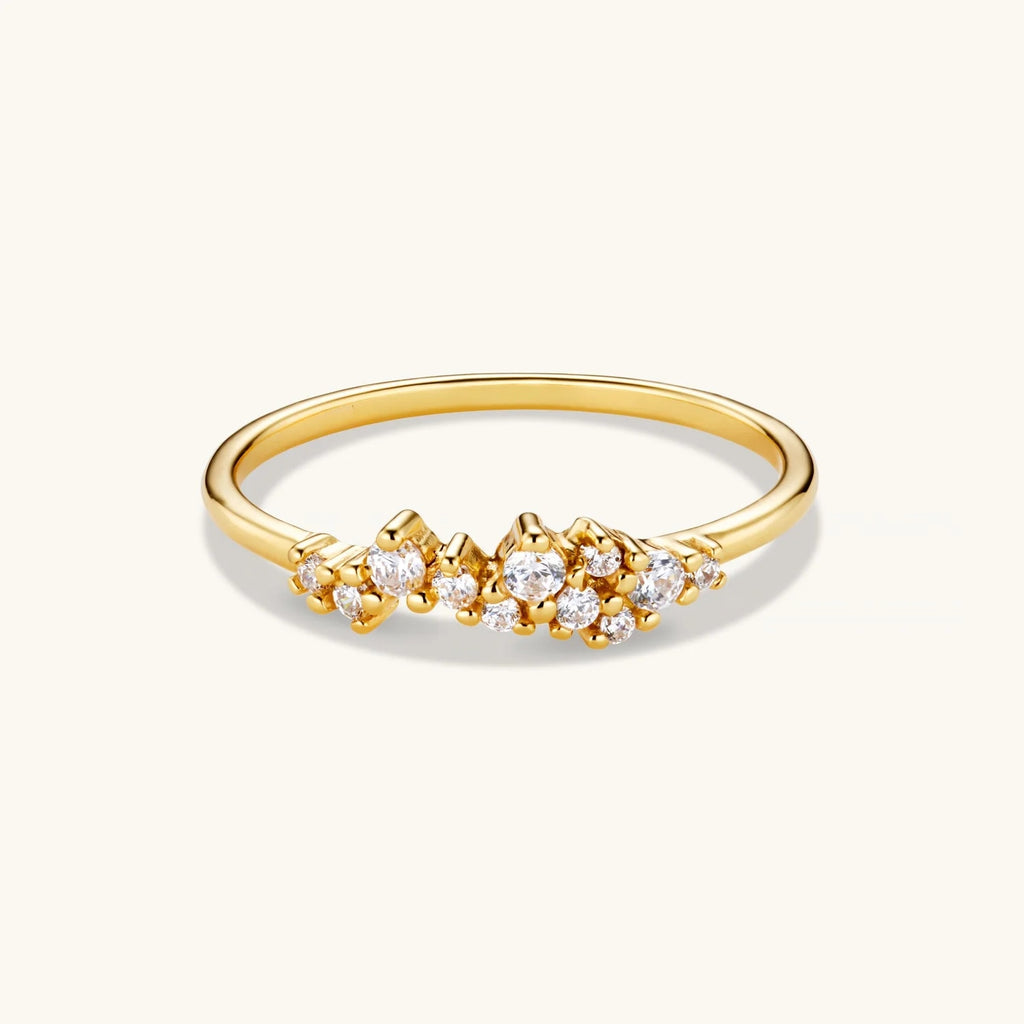 Bague Bijou en Cristal en Or