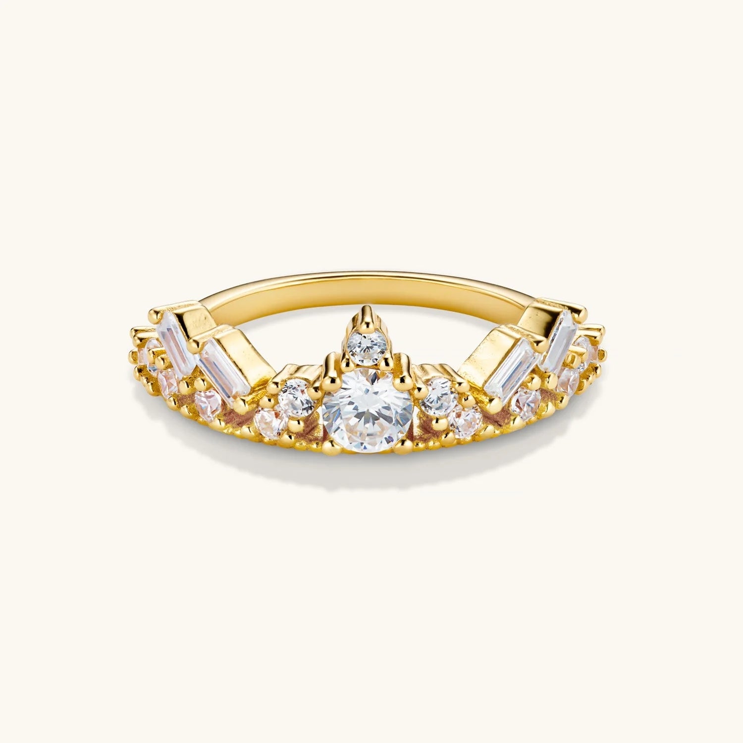 Bague Couronne Treasure en Or