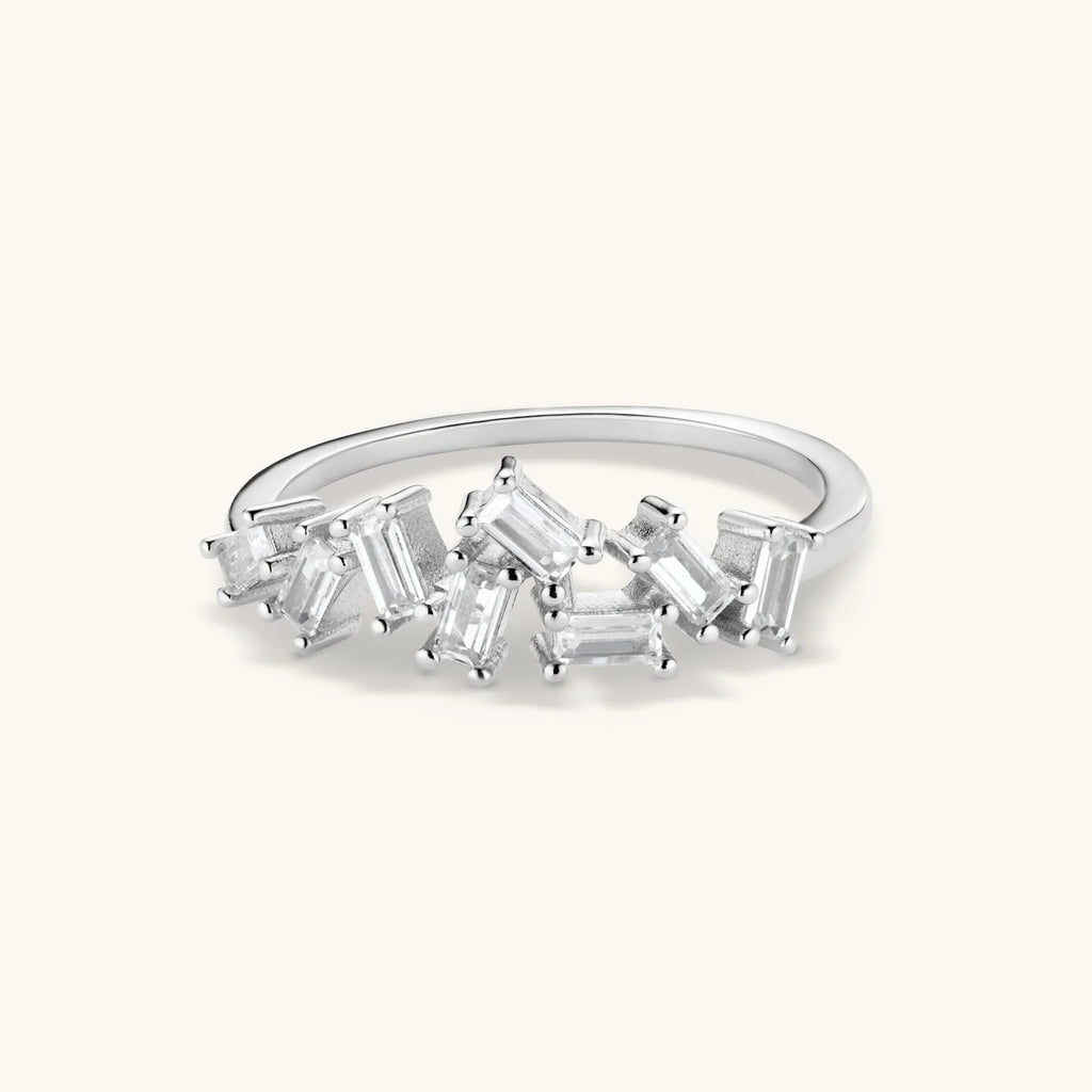 Bague Cristal en Argent