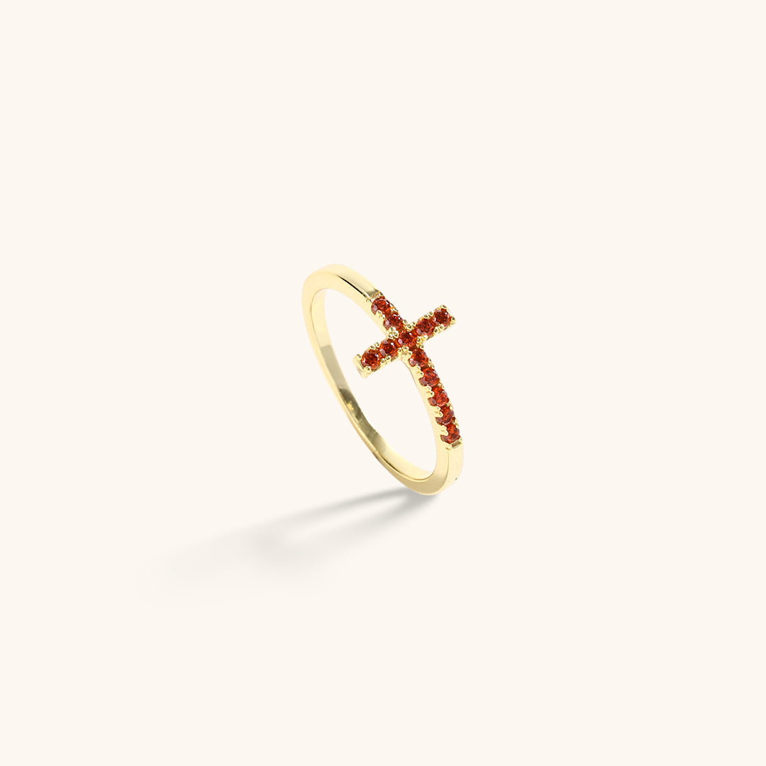 Ring Vibrantes Kreuz