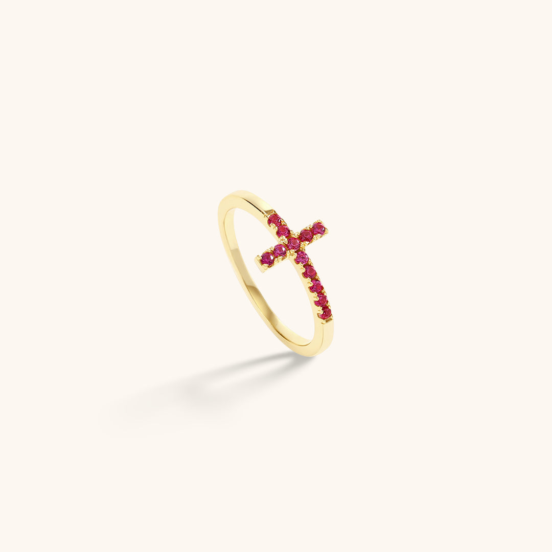 Ring Vibrantes Kreuz