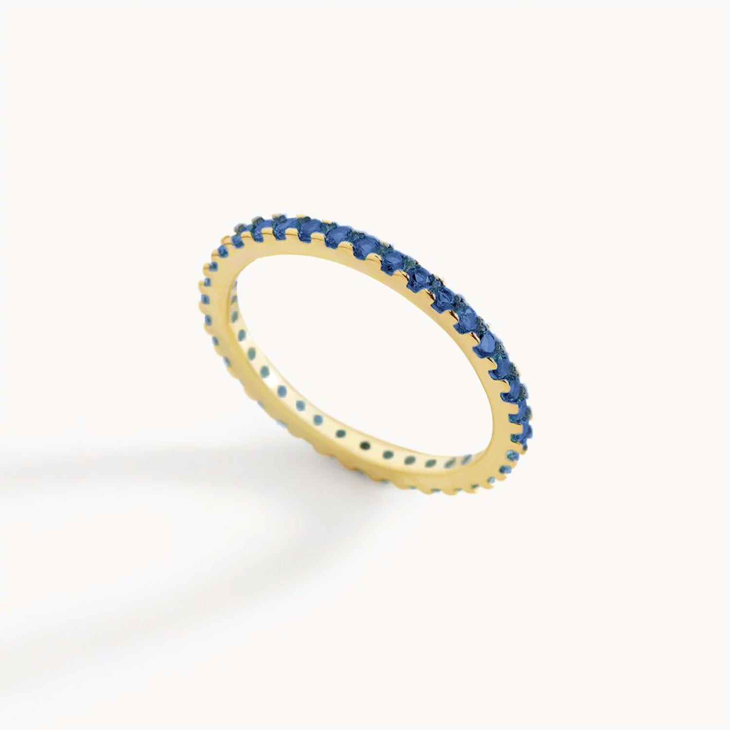 Bague Éternité Pierre de Naissance en Or