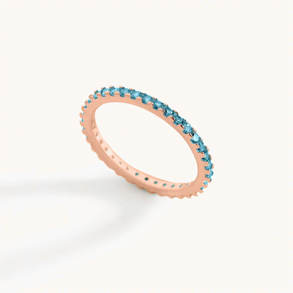 Birthstone Eternity Ring