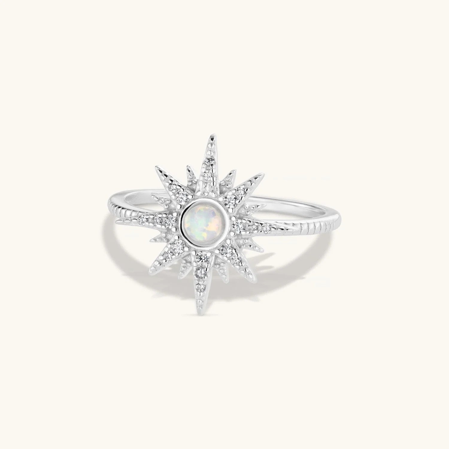 Bague Étoile du Nord en Argent